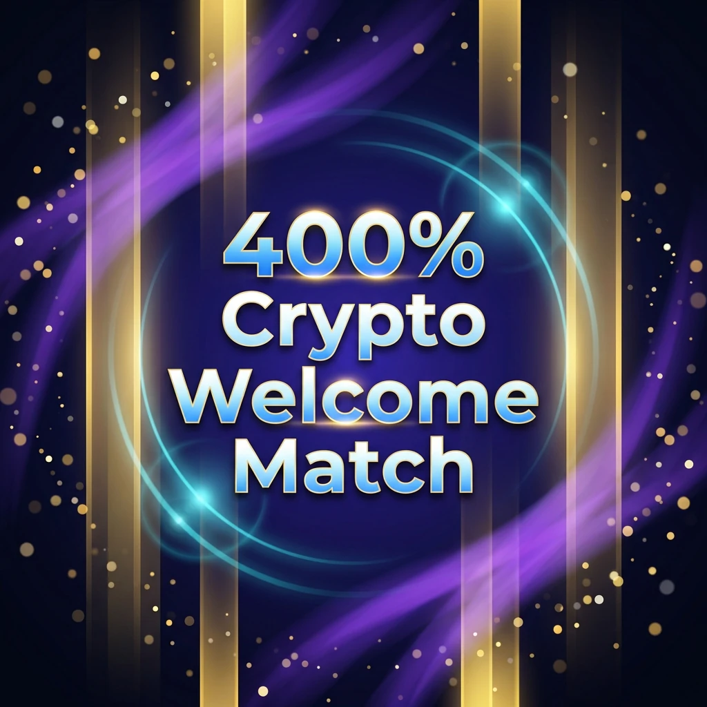 400% Crypto Welcome Match 400% Crypto Welcome Match