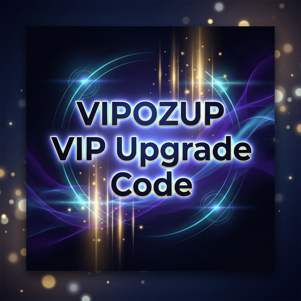 VIPOZUP VIP Upgrade Code VIPOZUP VIP Upgrade Code